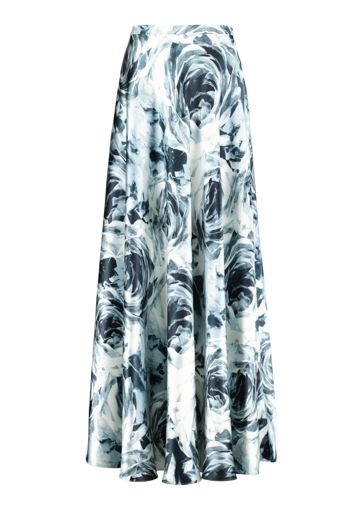 SILENE ROSE SILK MAXI SKIRT